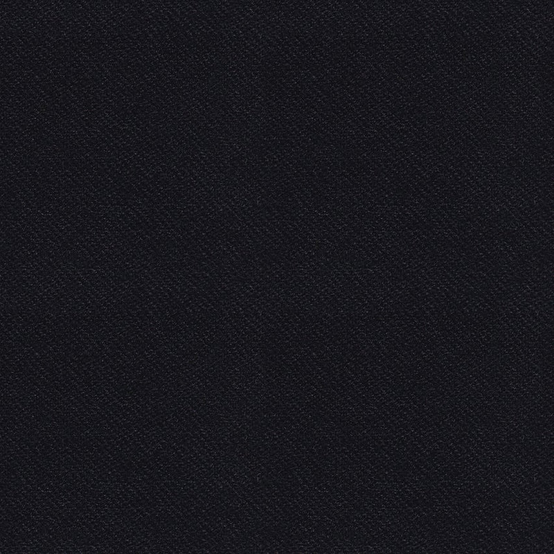 Black Twill Worsted Flannel Plain Fabric