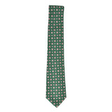 Green Foulard Silk Tie